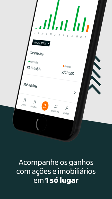 íon Itaú: investir com taxa 0 iPhone screenshot 3 - Finance app