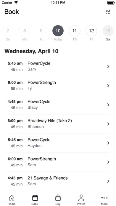 PowerCycle Premium Cycling Screenshot