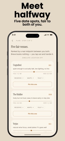 Breve: Turn Matches Into Dates Screenshot 3 of 5