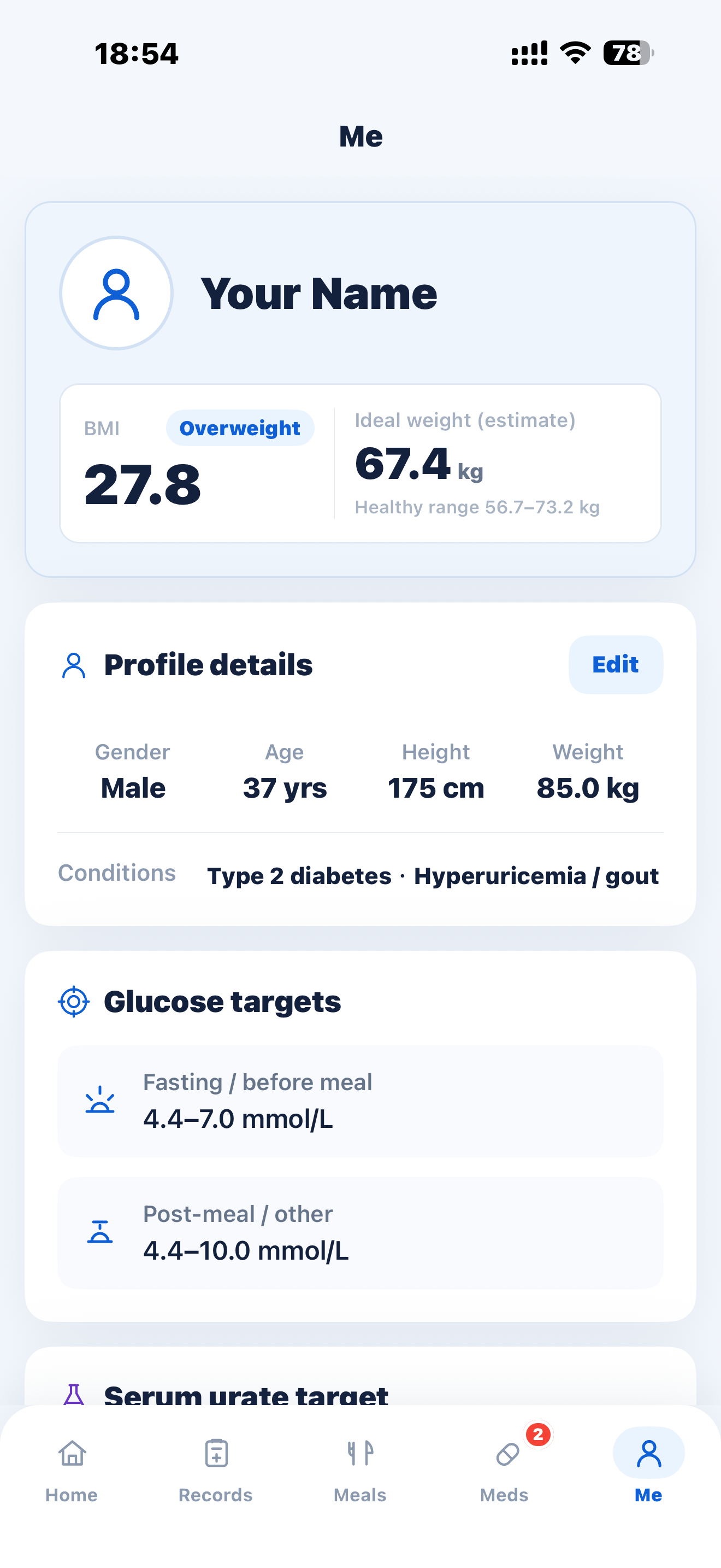 Diabetic's Diary screenshot 6