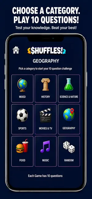 Shuffles - Trivia Game screenshot 2