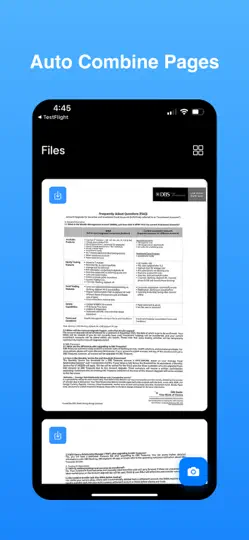 Скриншот PDF Scanner - Easy Scan PDF на iPhone 5