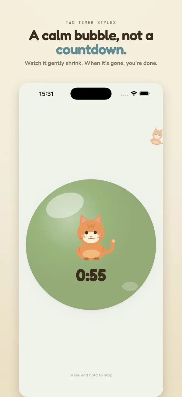 Screenshot #2 pour Visual Timer for Kids - Kiddo