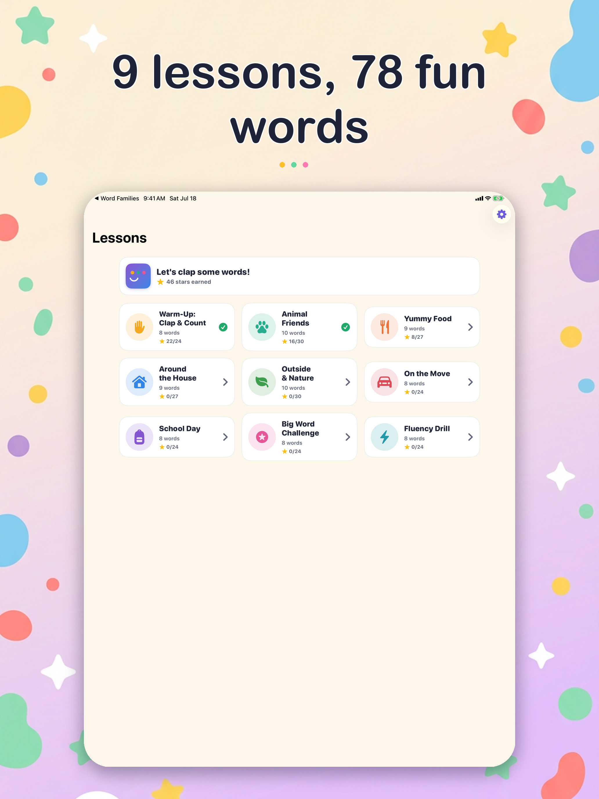 Syllables for Kids screenshot 9