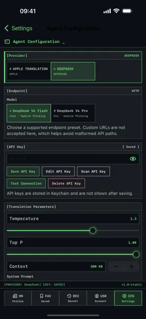 Translating Hacker News screenshot 4