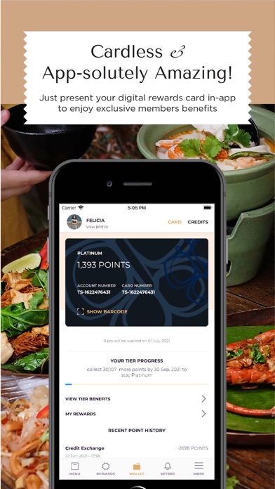 The Social Rewards Screenshot