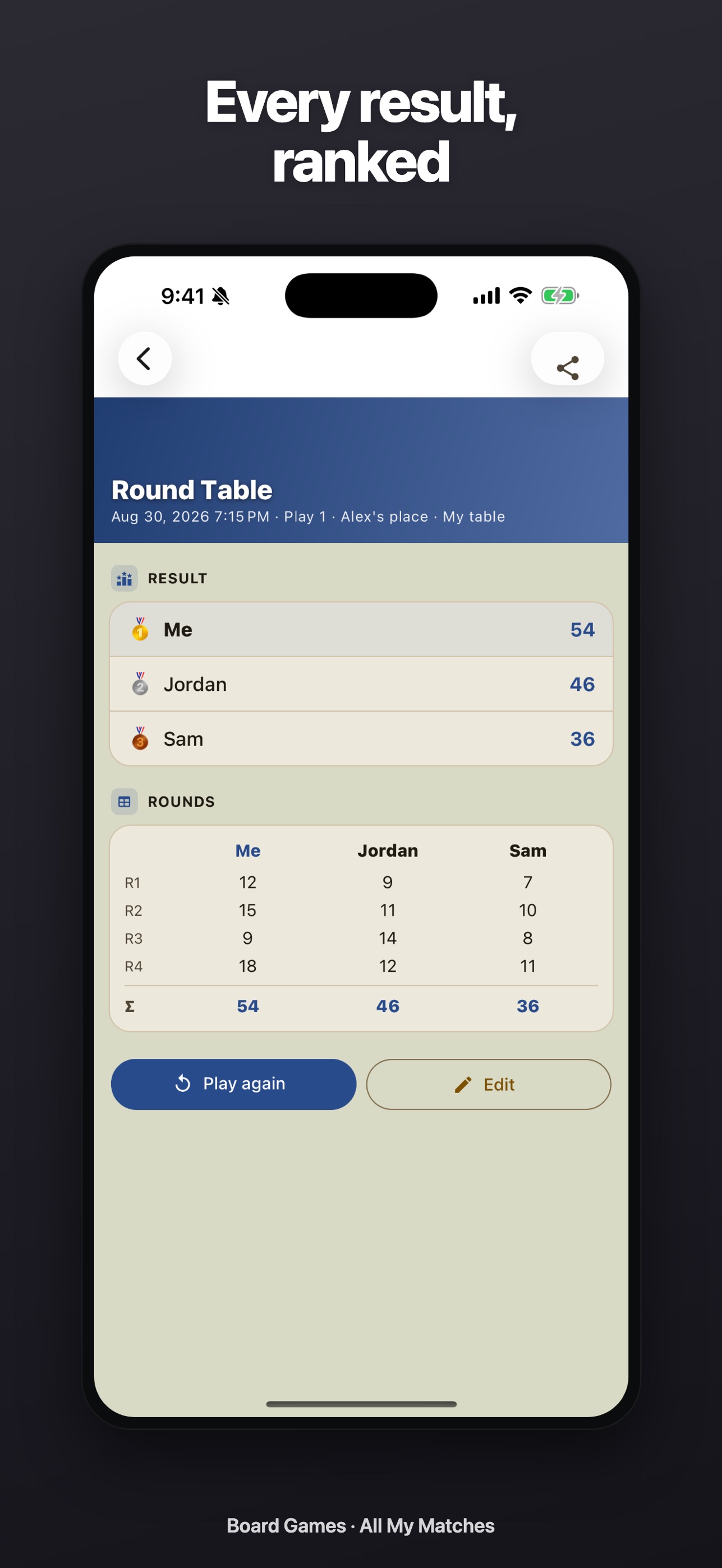 Screenshot 3 of Board Games - All My Matches