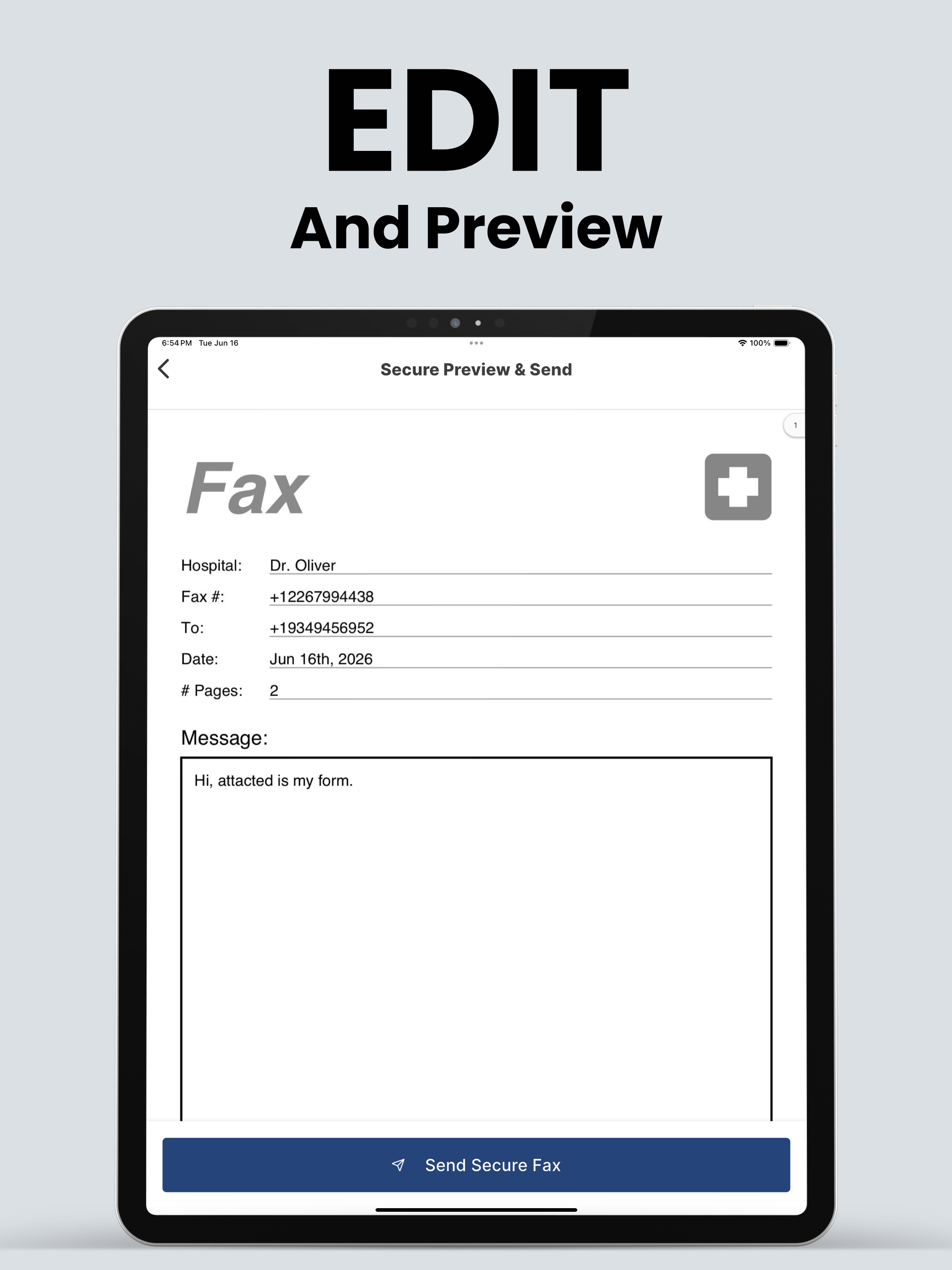 Fax Safe: Send Fax from Phone screenshot 14