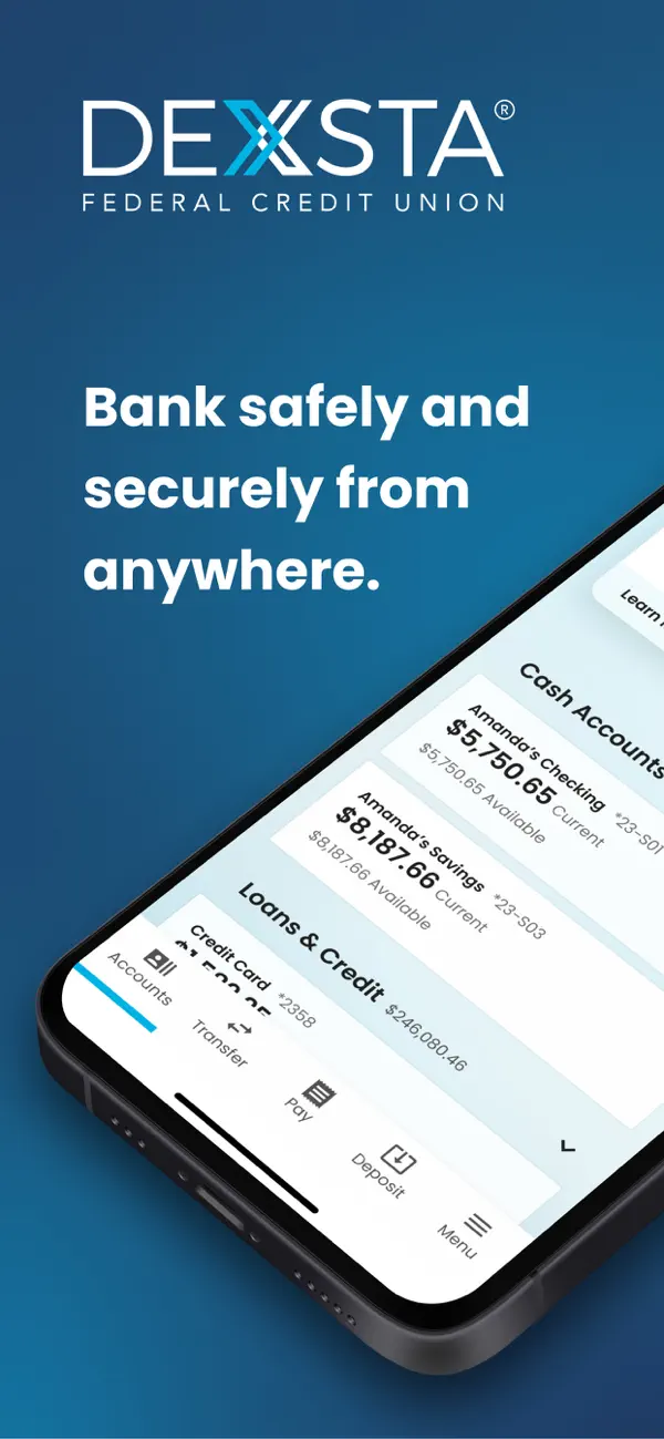 Screenshot #1 pour DEXSTA FCU Mobile