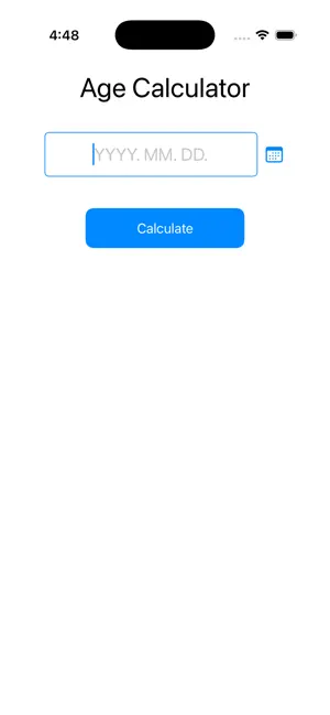 Korean Age Calculator screenshot 1