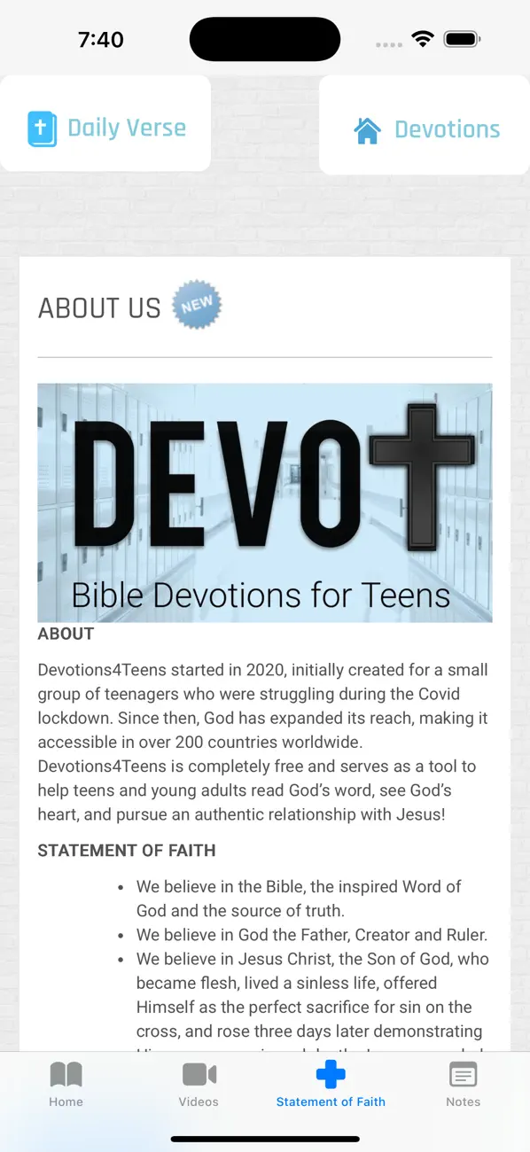 #1. Devotions4Teens (iOS) Von: John Rouda