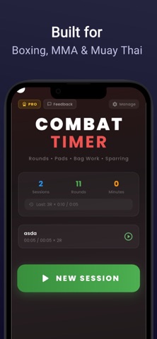 Combat Timer - Boxing Timer Screenshot 1 of 4