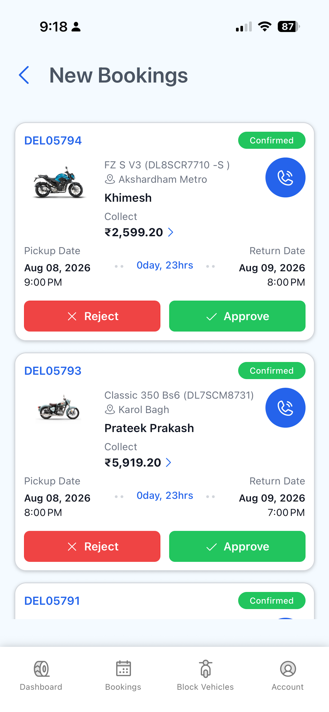 Rentnhop Partner screenshot 2