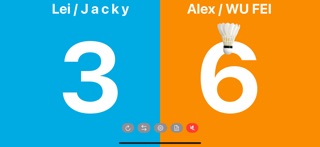 ScoreBoardBadminton iPhone screenshot