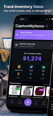 CaptureMyItems screenshot