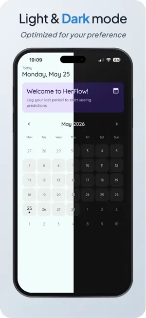 HerFlow: Period Tracker screenshot 1