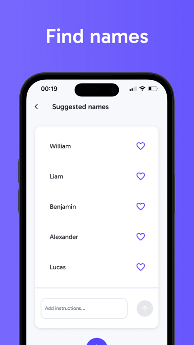BabyNamesAI Screenshot