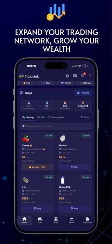 Ticarisk: Online Trading Game screenshot 7