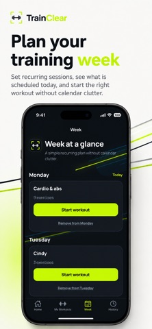TrainClear: Workout Builder Screenshot 5 of 6