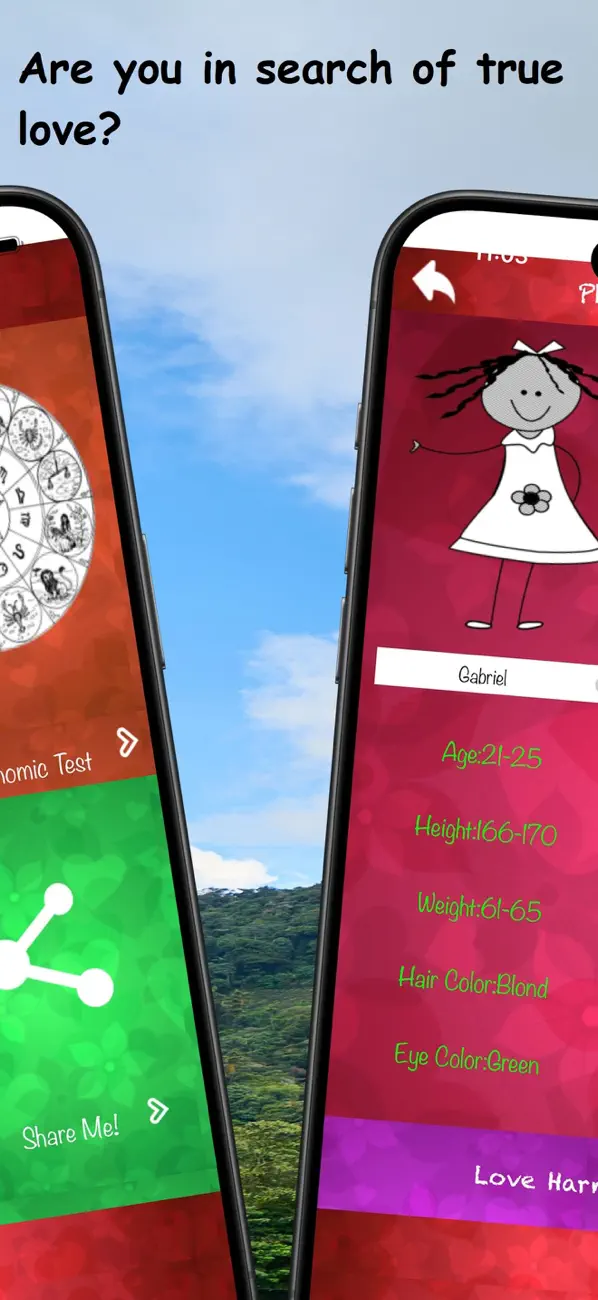 Screenshot #3 pour Test d'amour | Calculer