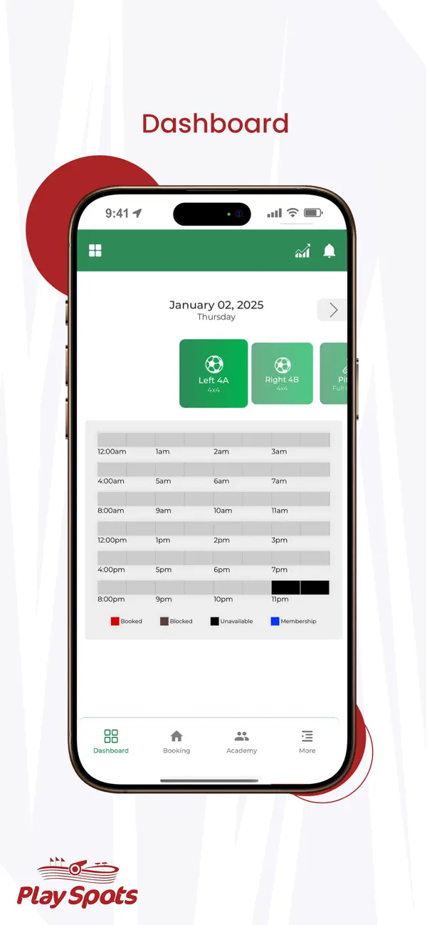 Screenshot #2 pour Playspots Manager