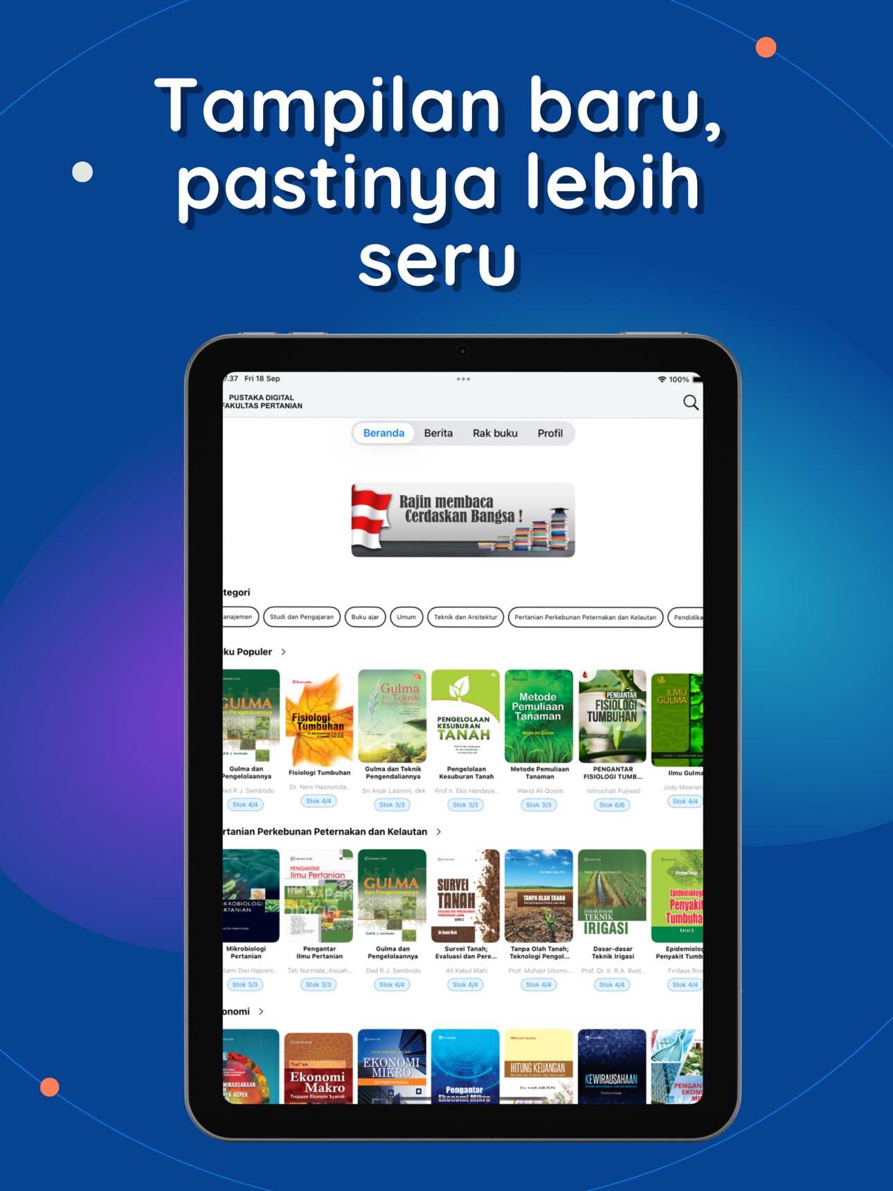Screenshot 8 of PUSTAKA DIGITAL FAPERTA