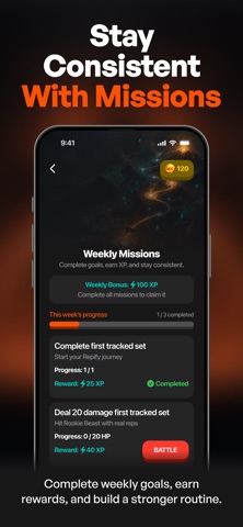 Repify: Fit Battle & Push Ups Screenshot 5 of 6