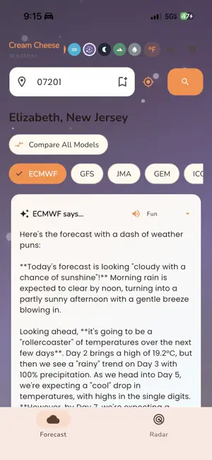 Salmonroll Weather App screenshot 2