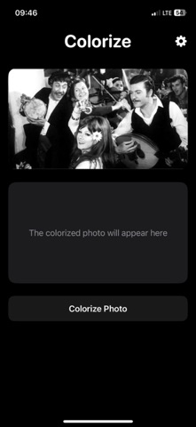 Colorize Photo iPhone screenshot