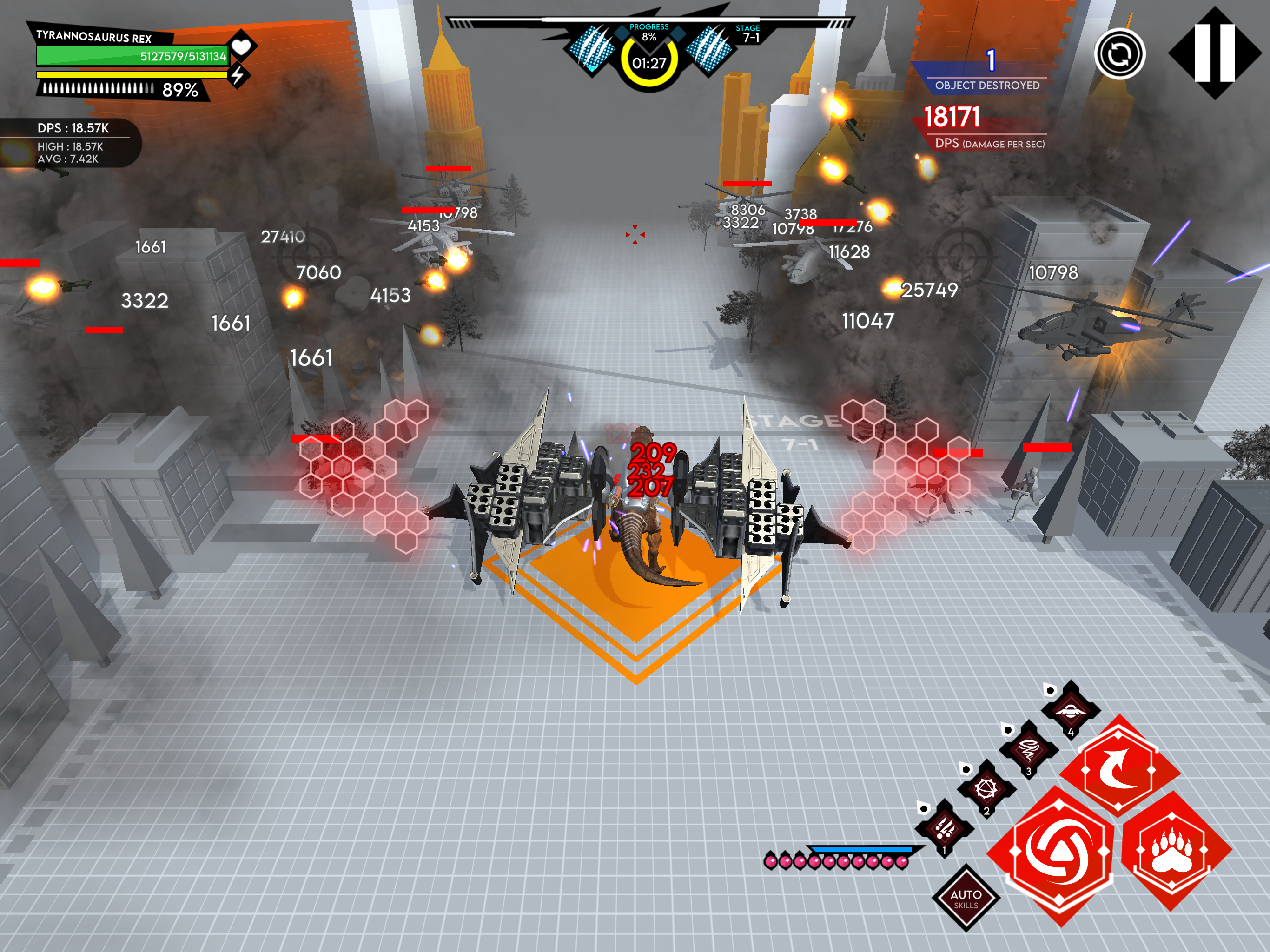 Mecha Dino City Smash screenshot 12