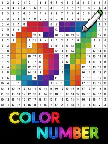 Color Number – Season 67 iPad screenshot