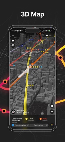 AP Transit - NYC Subway Map screenshot