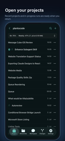 PlanToCode: Coding Agent Chat Screenshot 8 of 9