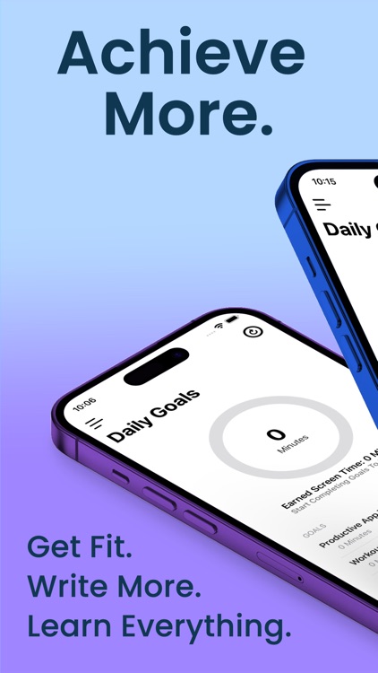 Achieve! Earn Your Screen Time