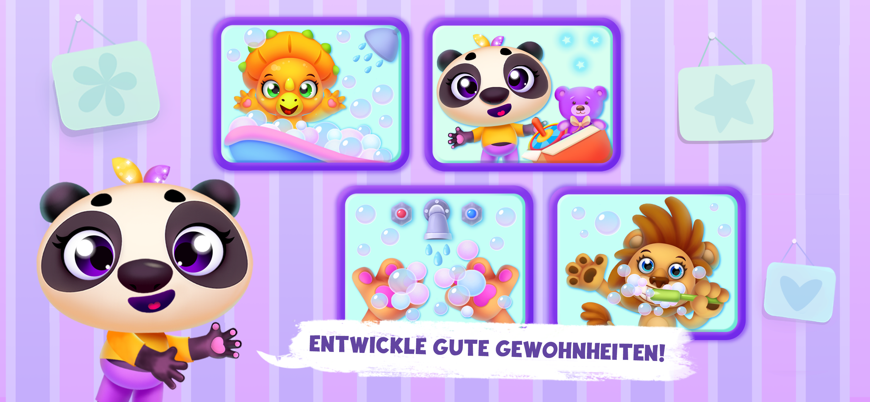 Zähne putzen Spiele für Kinder