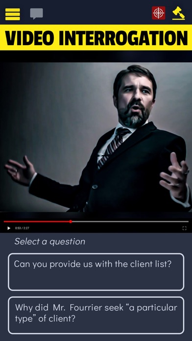 French Crime Detective Game Screenshot