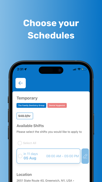 Breathe Easy Staffing Screenshot