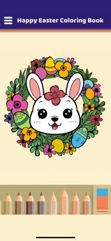 Happy Easter Coloring Book Screenshot 1 of 5