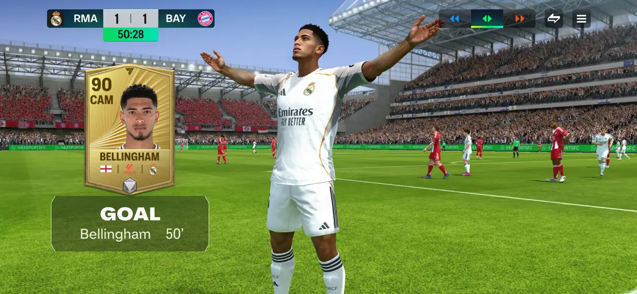 EA SPORTS FC™ (FIFA) Mobile Soccer iOS Mod IPA screenshot 1 - iOS game interface