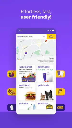 getir: groceries, food&beyond screenshot 1