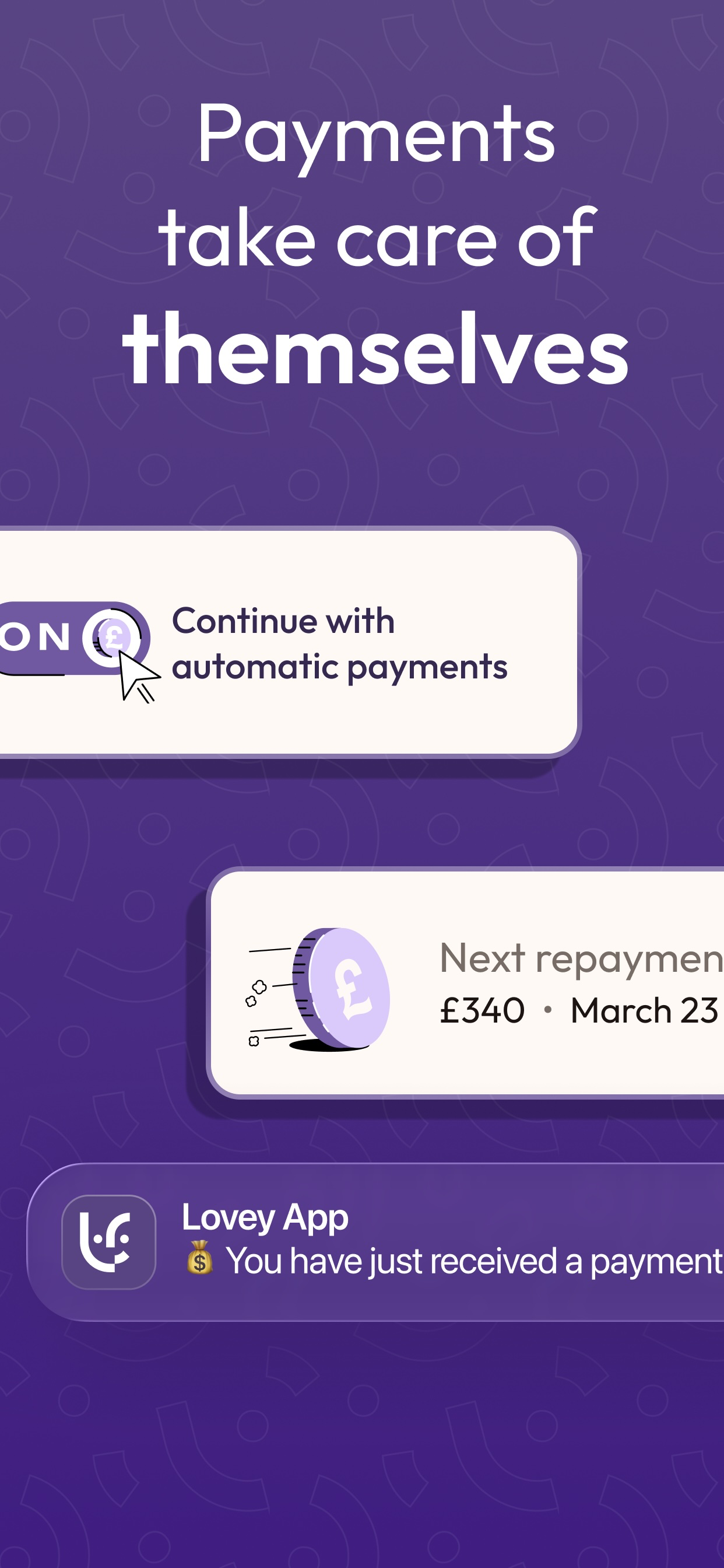 Lovey - Borrow, Lend, Repay