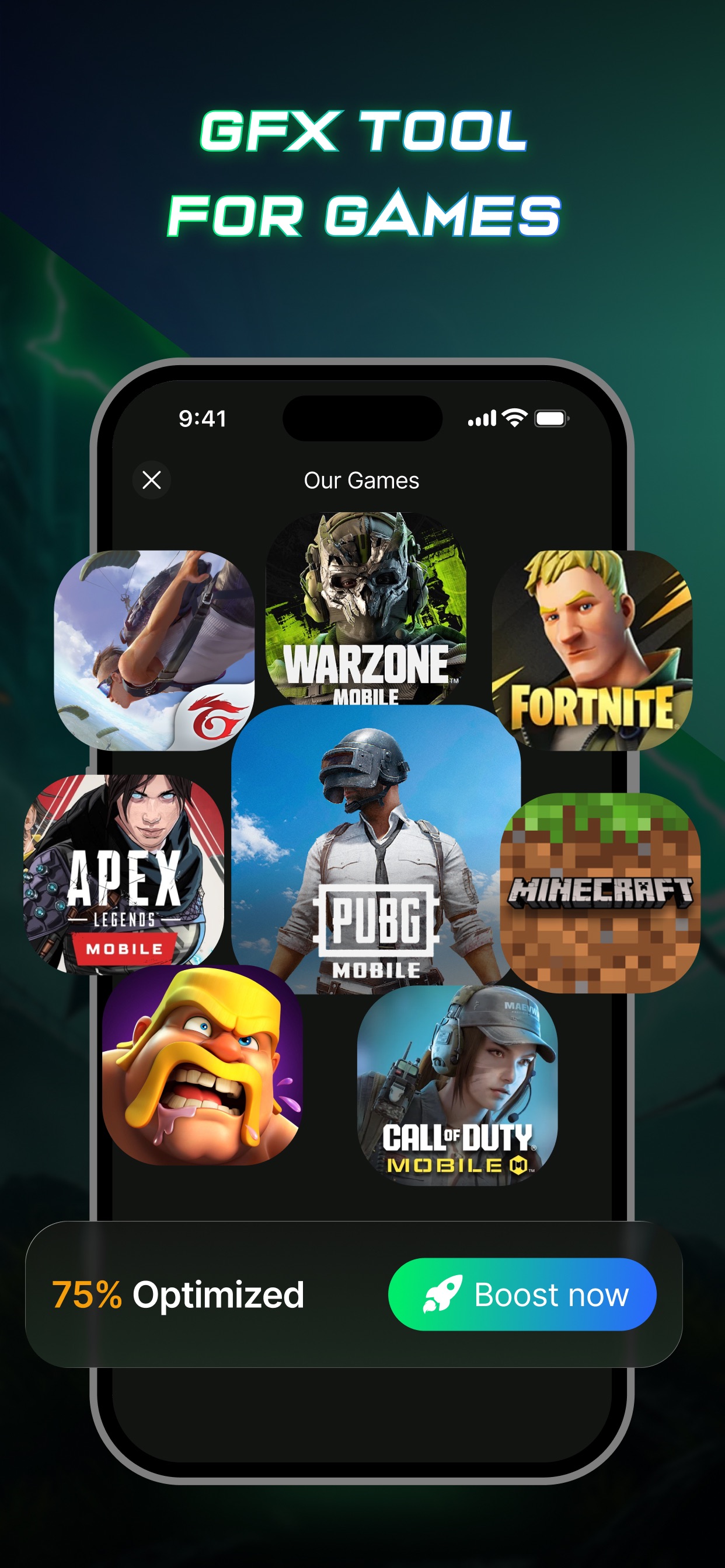 Screenshot 2 of Game Booster: GFX Tool No Lag
