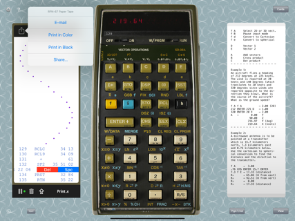 RPN-67 Pro screenshot 3