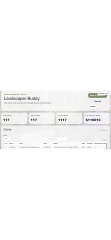 Landscape Buddy Scheduler Screenshot 8 of 10