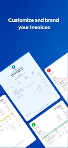 Zoho Invoice Maker App screenshot #5 for iPhone