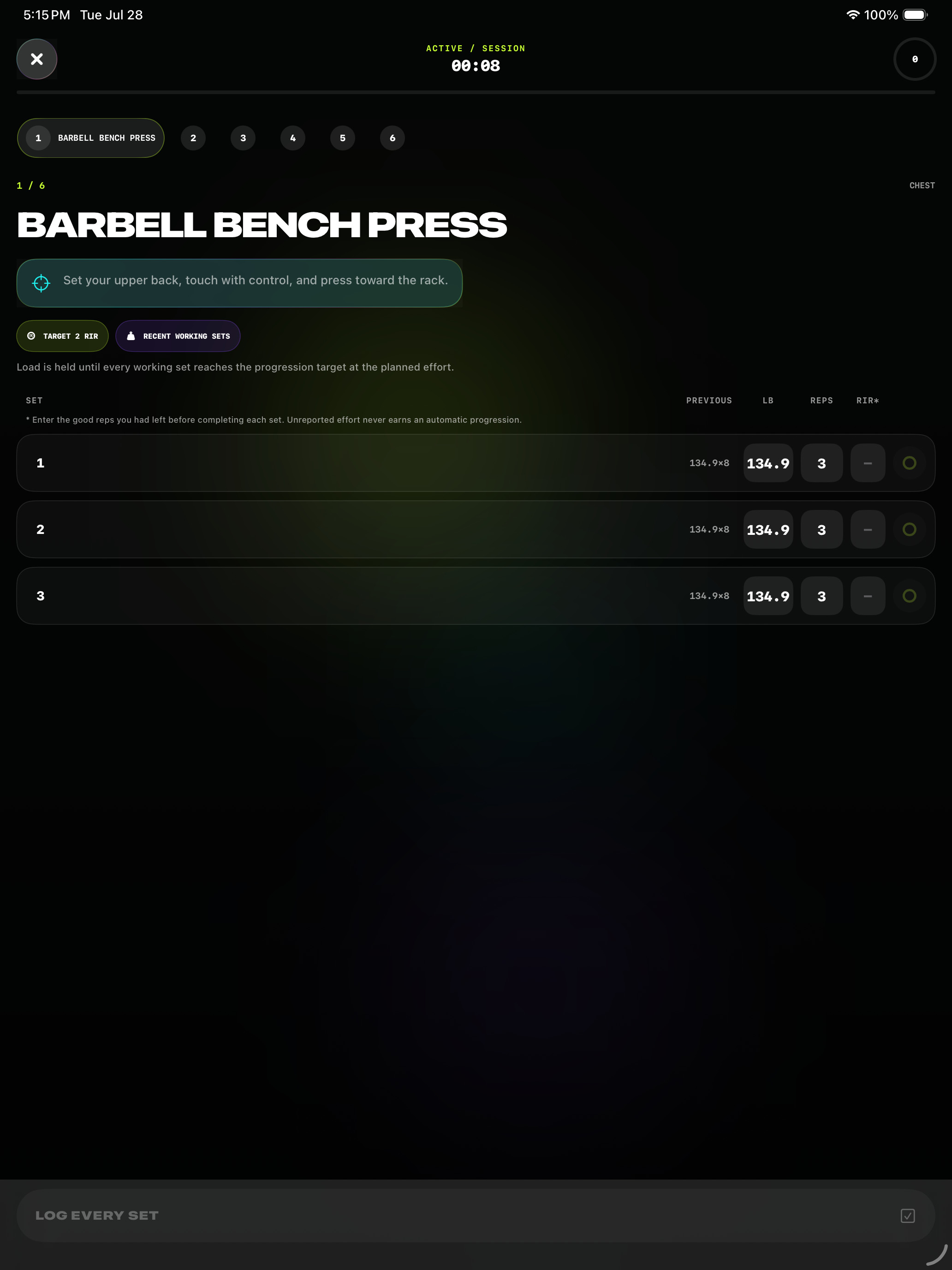Earned: Workout Planner screenshot 10