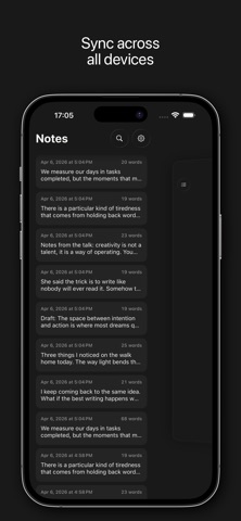 Vyst: Write without editing Screenshot 4 of 5