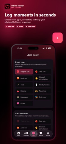 Intima Tracker Screenshot 6 of 6