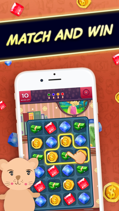 The Money Crush Game: Match 3 Screenshot