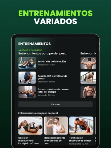 Gymax: Entrenamiento Muscular iPad screenshot 6